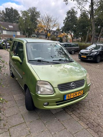 Opel Agila 1.2 I 16V 2001 Groen beschikbaar voor biedingen