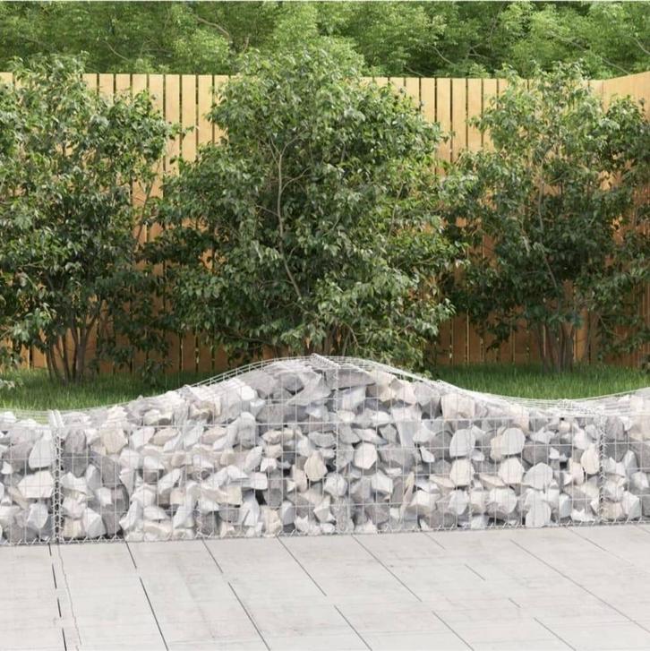 Gewelfde Schanskorf - Uniek Design!, Tuin en Terras, Tuinhekken en Hekwerk, Nieuw, Overige typen, IJzer, Ophalen