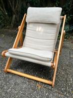 Vintage ikea kon tiki stoel, Huis en Inrichting, Fauteuils, Ophalen, Zo goed als nieuw, 50 tot 75 cm