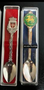 Souvenir Lepeltje Denemarken Wales Vintage lepel, Antiek en Kunst, Ophalen of Verzenden