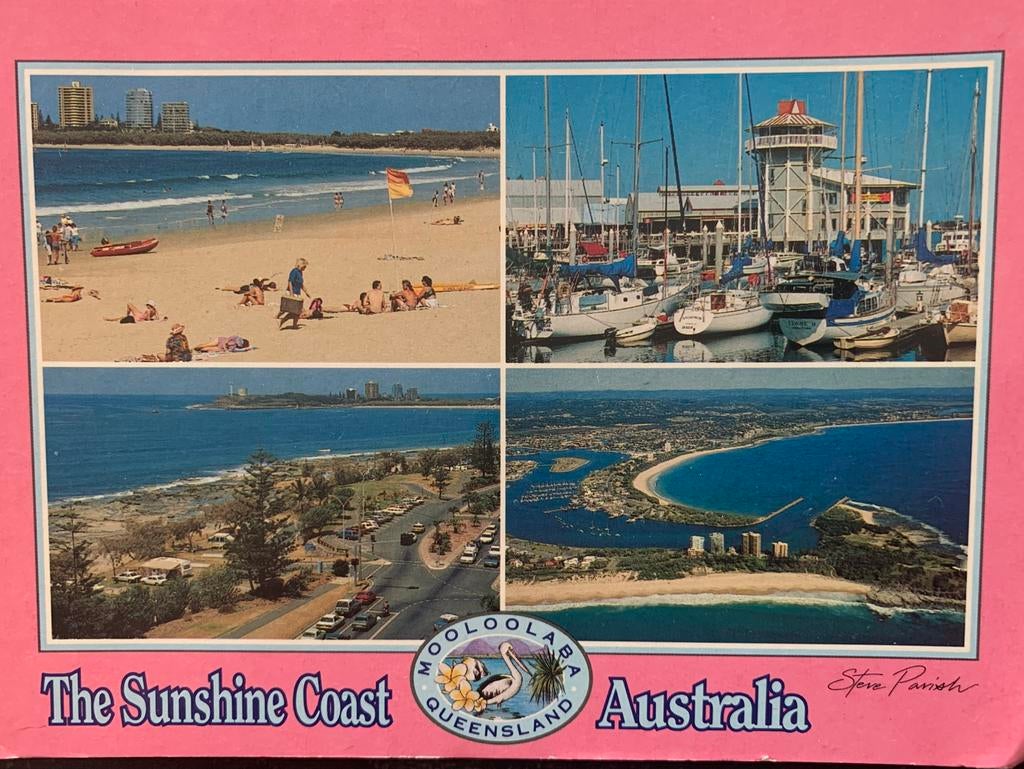 Australië, The sunshine coast., Verzamelen, Ansichtkaarten | Buitenland, Ophalen of Verzenden, Buiten Europa