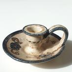 Vintage ca. 1950 Algarve Portugal aardewerk kaarsenhouder, Antiek en Kunst, Antiek | Keramiek en Aardewerk, Ophalen of Verzenden