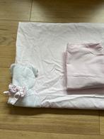 Nanan lichtroze peuterdekbed, Meisje, Dekbedovertrek, Ophalen of Verzenden, Zo goed als nieuw