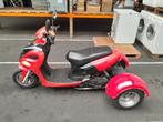 Gomax Hero 3-wielscooter benzine 4 tact., Benzine, Maximaal 45 km/u, 50 cc, Gebruikt