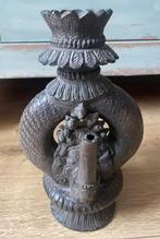 Prachtige kan kandelaar aardewerk vaas beeld, Ophalen of Verzenden