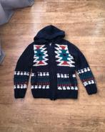 Stoer gebreid vest met aztec print, Blauw, Ophalen of Verzenden, Zo goed als nieuw, Divided