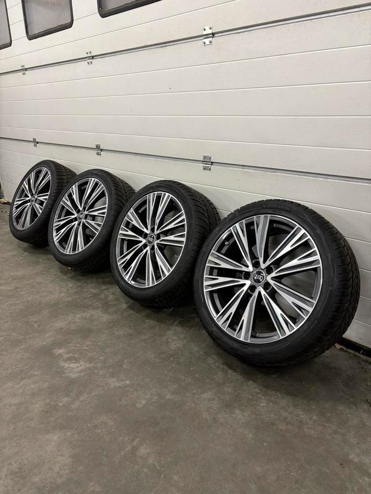 Audi A6 S6 C8 S-line 20” winterset 7 mm origineel, Auto-onderdelen, Banden en Velgen, Banden en Velgen, Winterbanden, 20 inch