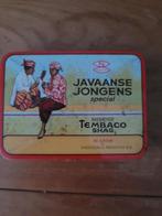 Javaanse Jongens blikje 50 gram, Ophalen of Verzenden, Gebruikt, Tabaksdoos of Verpakking