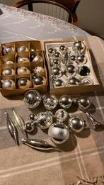 Kerstballen jaren 50 glas 40 stuks., Diversen, Kerst, Ophalen of Verzenden, Gebruikt