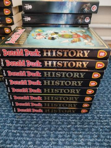 Mooie strakke complete set Donald Duck HISTORY pockets 1tm8  beschikbaar voor biedingen