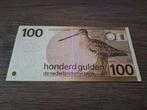 Bljet 100 gulden Snip, 1977, Postzegels en Munten, Bankbiljetten | Nederland, Verzenden, 100 gulden