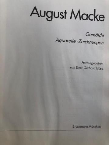 Kunstboek  Boek August Macke beschikbaar voor biedingen