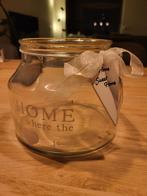 Vaasje 'Home is where the <3 is', Overige materialen, Rond, Nieuw, Ophalen of Verzenden