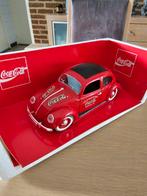 TE KOOP SOLIDO VW COCCINELLE BERLINE COCA COLA SCHAAL1:17, Hobby en Vrije tijd, Modelauto's | 1:18, Ophalen of Verzenden, Zo goed als nieuw