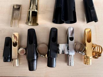 Diverse mondstukken (o.a. Selmer, Vandoren & Berg Larsen) beschikbaar voor biedingen