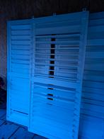 4 Witte shutters, Huis en Inrichting, Woonaccessoires | Kamerschermen, Ophalen of Verzenden