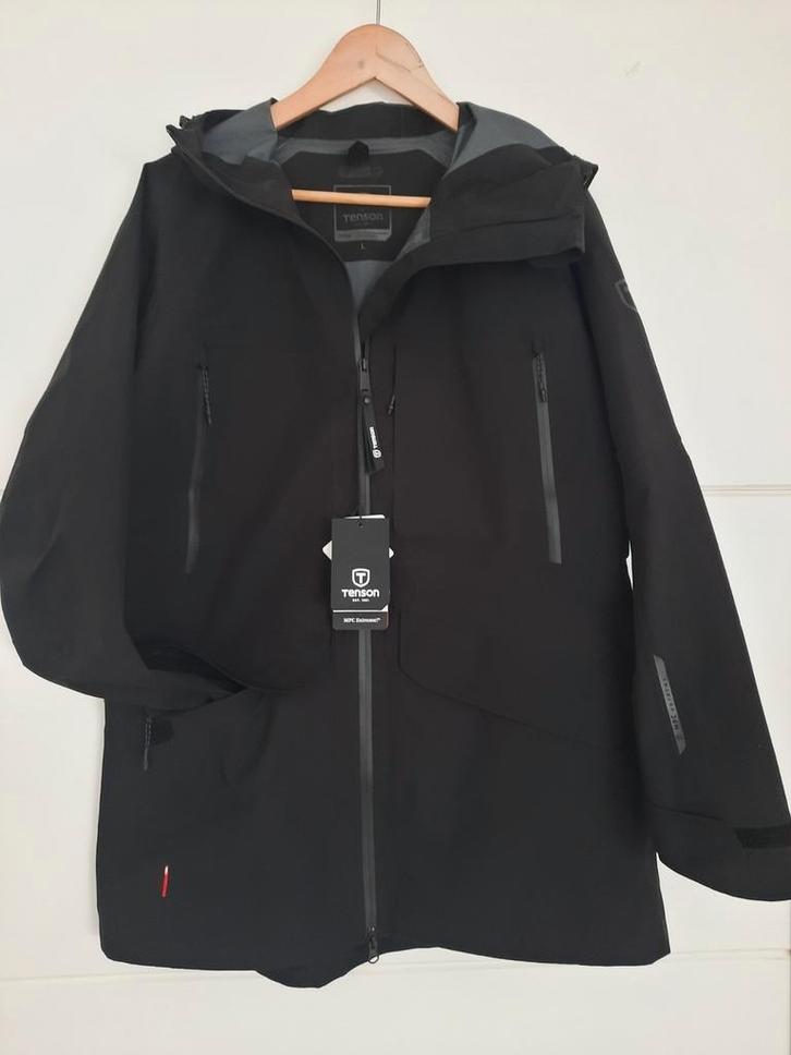 Tenson TXlite wind jack regen jas, Kleding | Dames, Jassen | Winter, Nieuw, Maat 42/44 (L), Zwart, Ophalen of Verzenden