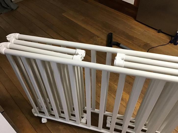 Geuther Inklapbare Box, Kinderen en Baby's, Boxen, Gebruikt, Vierkant, In hoogte verstelbaar, Ophalen