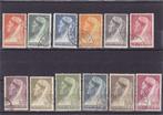 Suriname 167/78 Wilhelmina 1936 (S506), Postzegels en Munten, Postzegels | Suriname, Verzenden, Gestempeld