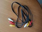 TV- en Videokabel composiet male naar composiet male 1,50 m, Ophalen of Verzenden, Nieuw, Minder dan 2 meter, Tv-kabel