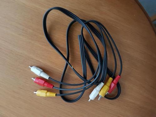 TV- en Videokabel composiet male naar composiet male 1,50 m, Audio, Tv en Foto, Audiokabels en Televisiekabels, Nieuw, Tv-kabel