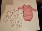 2 rompertjes lange mouw maat 42, Ophalen of Verzenden, Zo goed als nieuw, Jongetje of Meisje