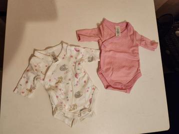 2 rompertjes lange mouw maat 42 beschikbaar voor biedingen