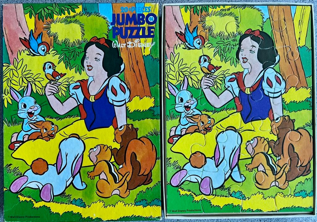 Vintage Jumbo kinderpuzzel 20 stukjes, Ophalen of Verzenden, Zo goed als nieuw