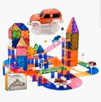 MagnaMinds Magnetische racebaan 122 stuks, Racebaan, Zelf te bouwen, Ophalen of Verzenden, Zo goed als nieuw