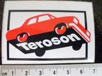 sticker Teroson logo tectyl bescherming auto anti roest, Verzenden, Zo goed als nieuw, Merk