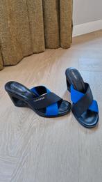Prachtige sleehak schoenen sandalen Calvin Klein maat 37, Zwart, Nieuw, Calvin Klein, Sandalen of Muiltjes