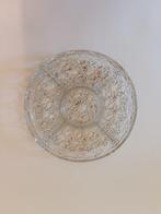 ANTIEKE/VINTAGE GLAZEN HAPJESSCHAAL | Ø 25 CM, Huis en Inrichting, Keuken | Servies, Glas of Glazen, -, -, Ophalen of Verzenden