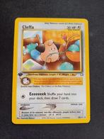 pokemon 1 edition cleffa 20/111 Rare, Hobby en Vrije tijd, Verzamelkaartspellen | Pokémon, Losse kaart, Zo goed als nieuw, Ophalen