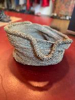 Grote mand riet, Huis en Inrichting, Woonaccessoires | Schalen en Manden, Gebruikt, Mand, Rond, Ophalen of Verzenden