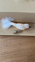 Licht zalmkleur kerstvogel op knijper, Ophalen of Verzenden, Zo goed als nieuw