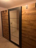 Schuifdeurkast Dex XL: eikenkleur/grafiet - 210x270x65 cm, Ophalen of Verzenden, Zo goed als nieuw, Toebehoren