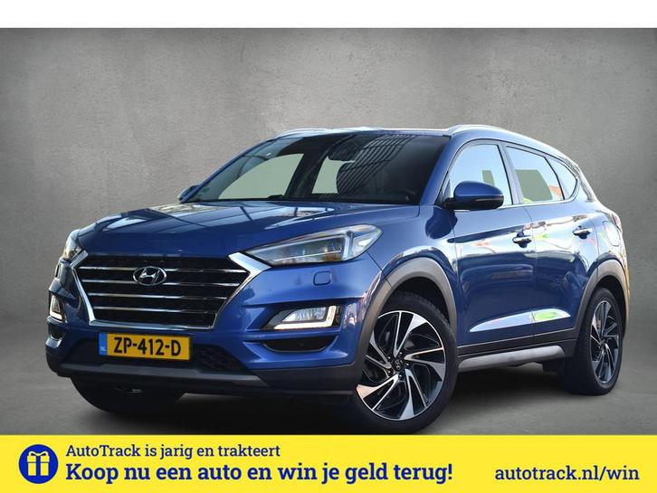 Hyundai Tucson 1.6 T-GDI Premium | Automaat | Leer | Stuur-, Auto's, Hyundai, Bedrijf, Te koop, Tucson, 360° camera, ABS, Adaptive Cruise Control