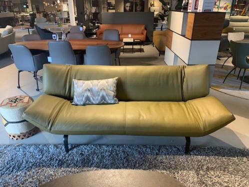 - LEOLUX - Devon, Huis en Inrichting, Banken | Bankstellen, Nieuw, Rechte bank, 200 tot 250 cm, 75 tot 100 cm, Leer, Ophalen