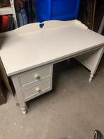 Wit bureau met lades 120x 64 landelijk child’s desk, Gebruikt, Ophalen, Bureau