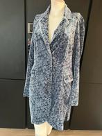 Helena hart super mooie blazer kasje velours blauw maat M, Maat 38/40 (M), Blauw, Zo goed als nieuw, Jasje