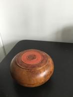Vintage Houten Potje met Deksel, Ophalen of Verzenden