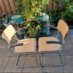 GISPEN Stoelen met leer bekleed, Huis en Inrichting, Stoelen, Ophalen, Gebruikt, Leer