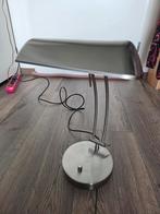 Vintage Chrome Bureau Lamp - Verstelbaar, Ophalen of Verzenden