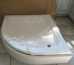 Douchebak 1 vierde rond 90 x 90 cm. paneel r55, Ophalen, Nieuw, Douche