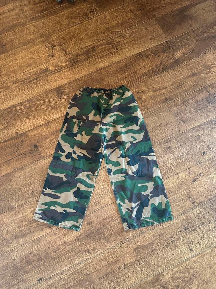 Leger broek verkleed pak / carnaval, maat 110-116 5-6 jaar, Kinderen en Baby's, Carnavalskleding en Verkleedspullen, Jongen of Meisje