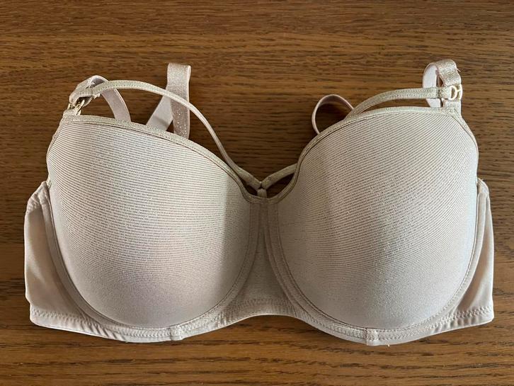 Als nieuw: Marlies Dekkers Space Odyssey beha 70F, Kleding | Dames, Ondergoed en Lingerie, BH, Beige, Ophalen of Verzenden