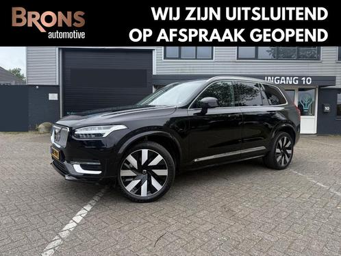 Volvo XC90 2.0 T8 Recharge AWD Plus Bright 360 l leder l, Auto's, Volvo, Bedrijf, Te koop, XC90, 360° camera, 4x4, ABS, Achteruitrijcamera