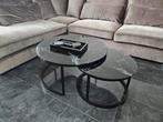 Salontafel set van 2, Ophalen, 50 tot 100 cm, Rond, 50 tot 100 cm