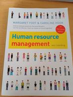 Margaret Foot - Human resource management, Margaret Foot; Caroline Hook, Ophalen of Verzenden, Zo goed als nieuw, Nederlands