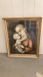 Hummel moeder met kind in lijst, Antiek en Kunst, Kunst | Schilderijen | Klassiek, Ophalen of Verzenden